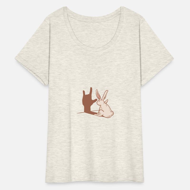ILY Rabbit ASL Hand Gesture Deaf Hearing Loss