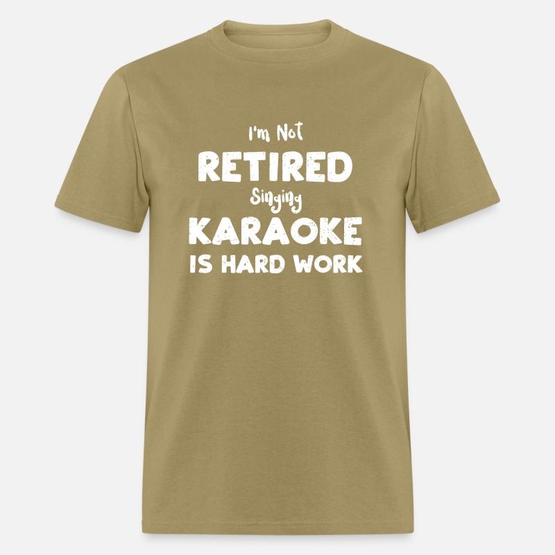 I'm Not Retired Singing Karaoke...