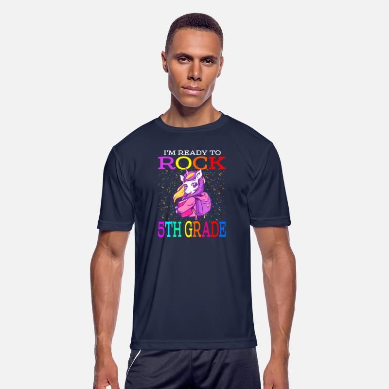 I'm Ready To Rock 5th Grade Back To School Unicorn