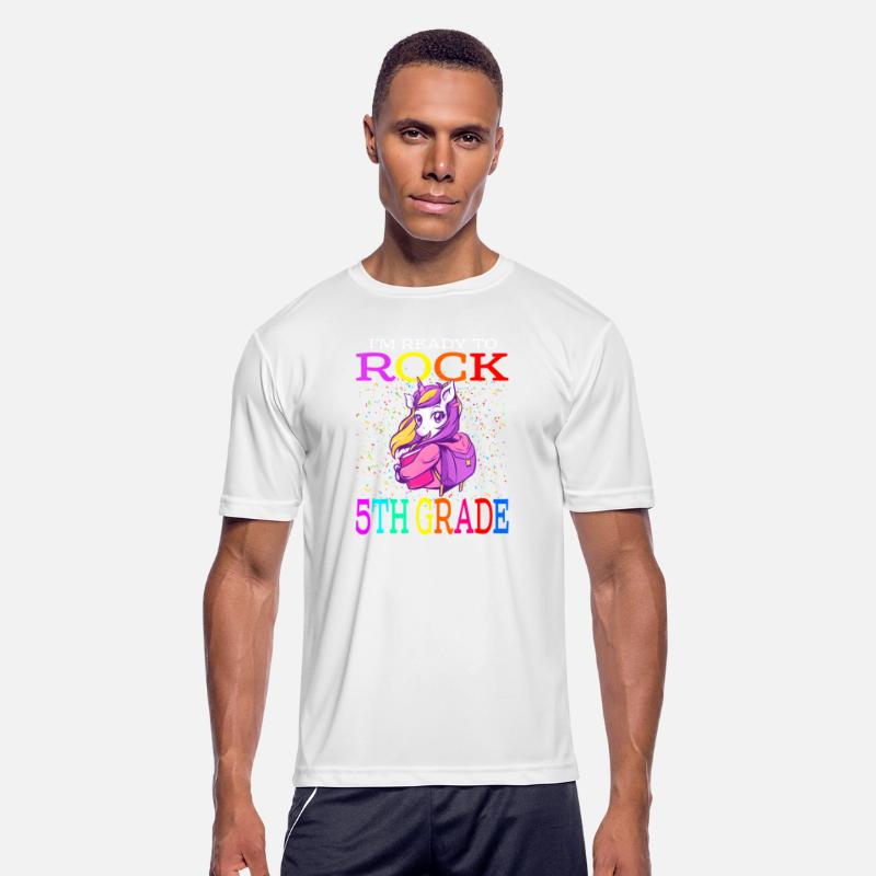 I'm Ready To Rock 5th Grade Back To School Unicorn