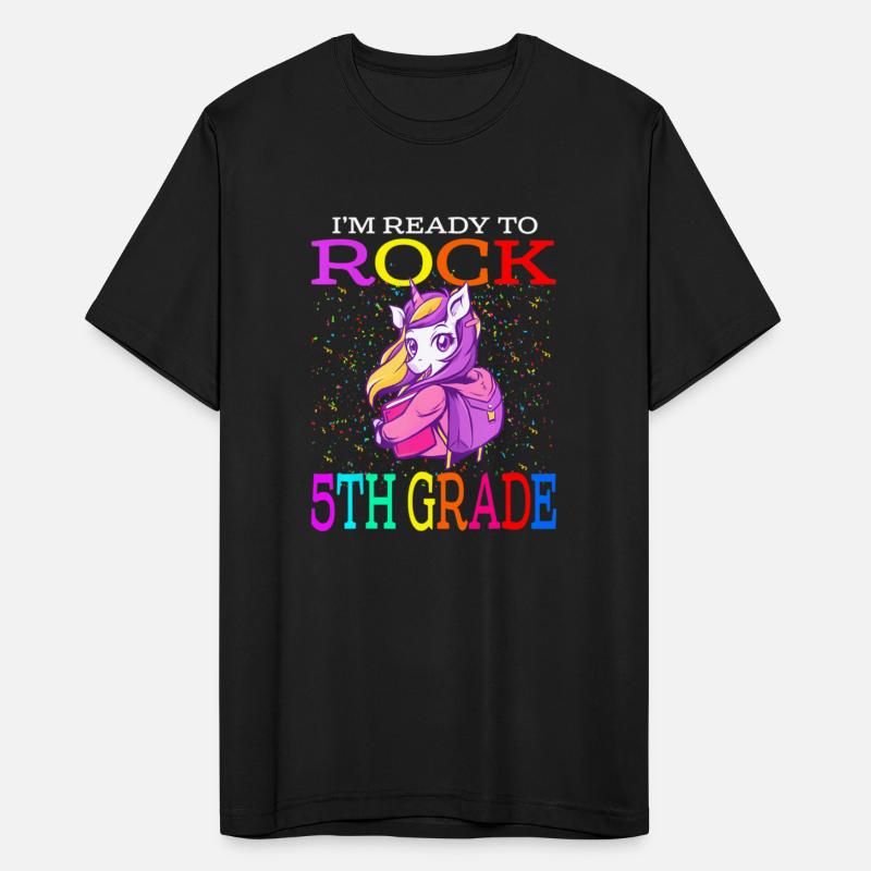 I'm Ready To Rock 5th Grade Back To School Unicorn