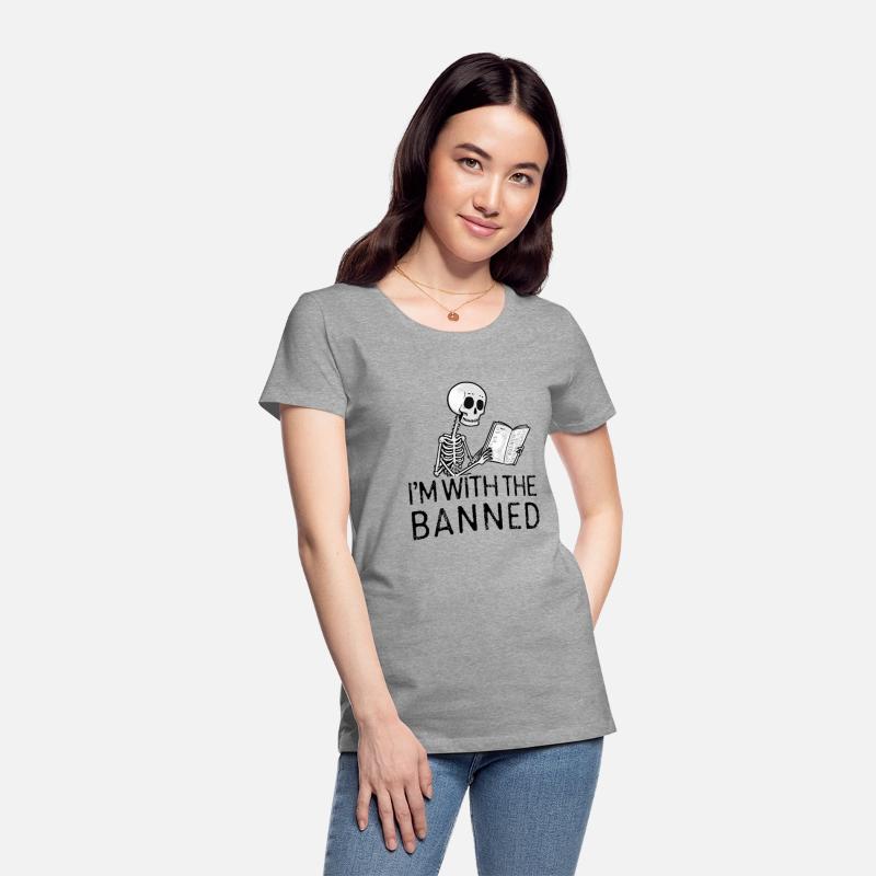 I'M With The Banned Tshirt Read Banned Boo