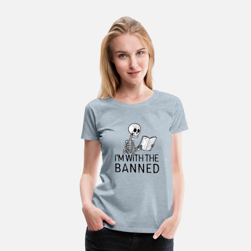 I'M With The Banned Tshirt Read Banned Boo
