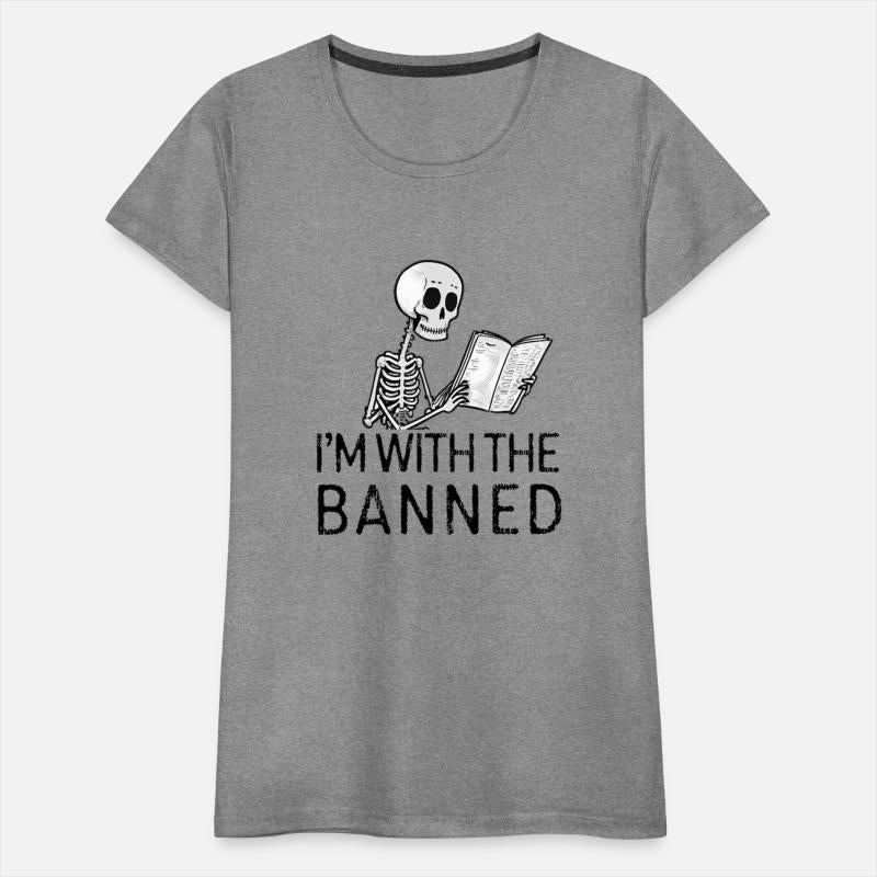 I'M With The Banned Tshirt Read Banned Boo