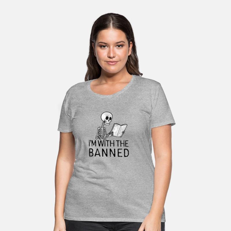 I'M With The Banned Tshirt Read Banned Boo