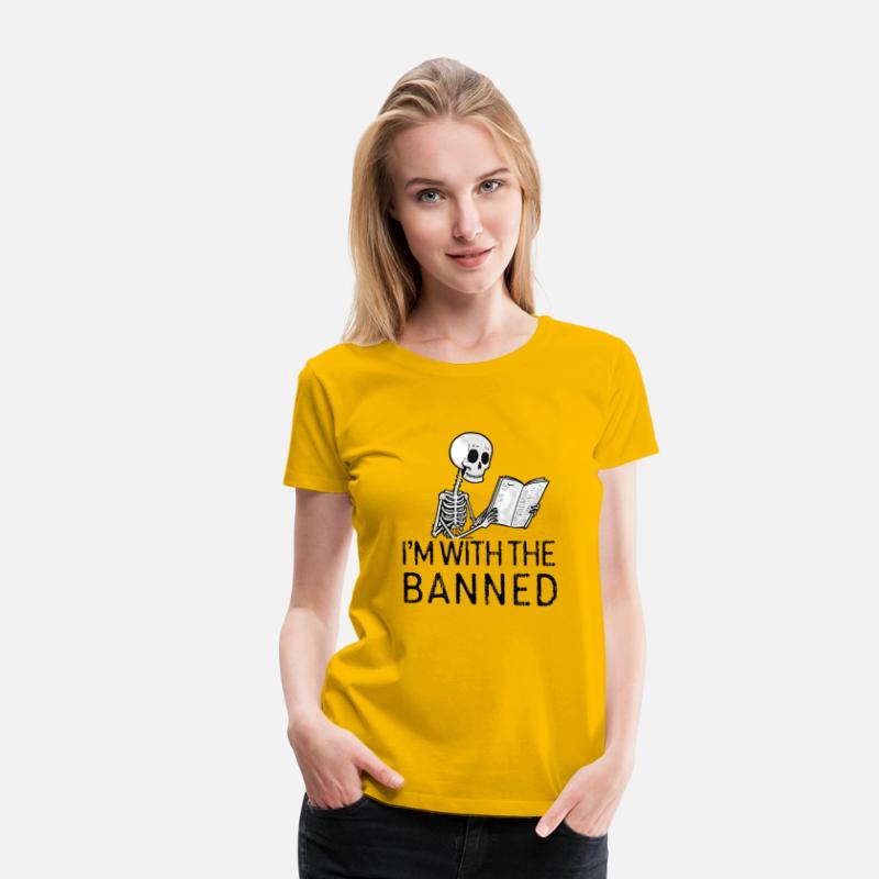 I'M With The Banned Tshirt Read Banned Boo