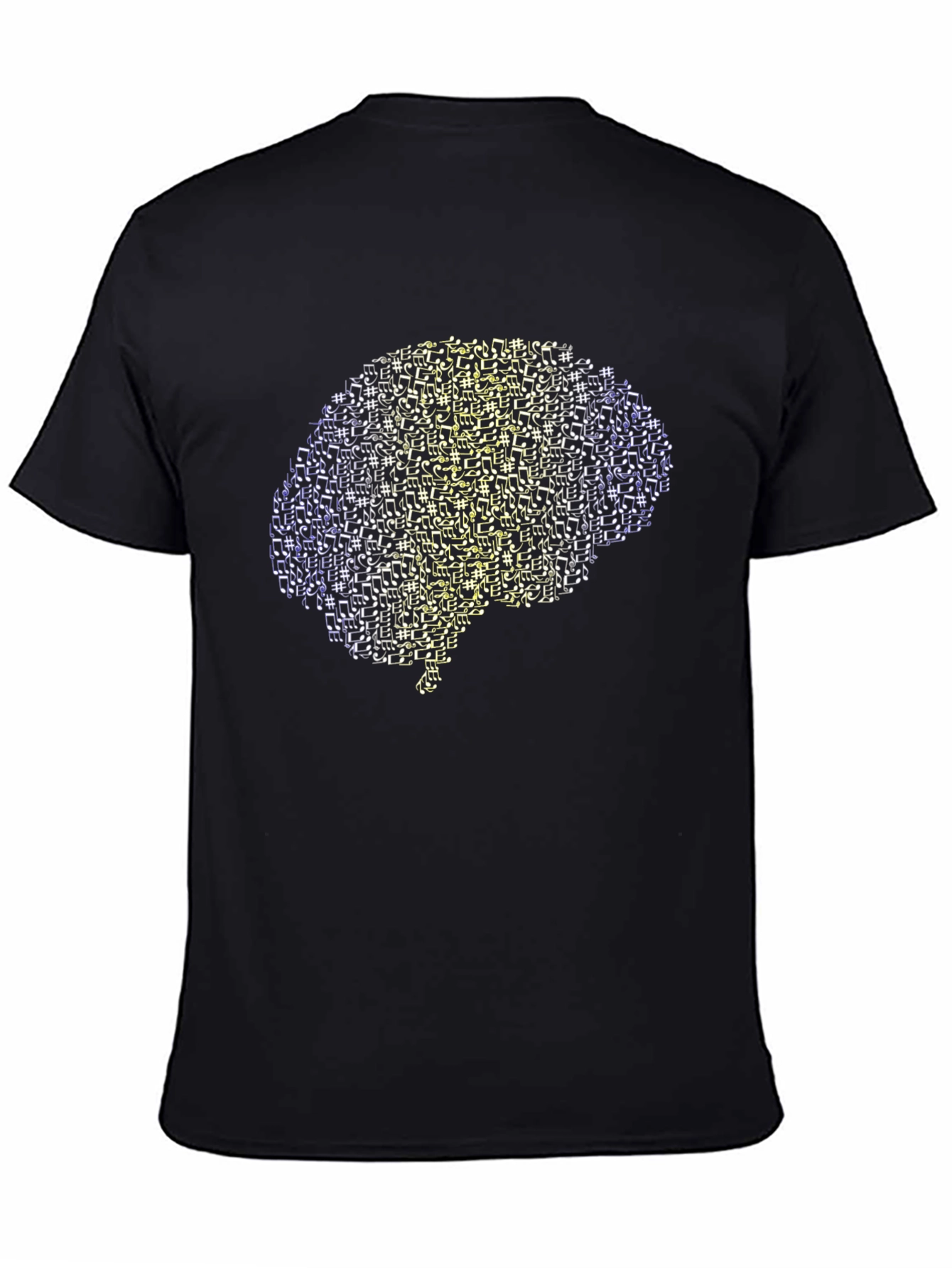 Brain Music Note T-Shirt - Express Your Creative Mind
