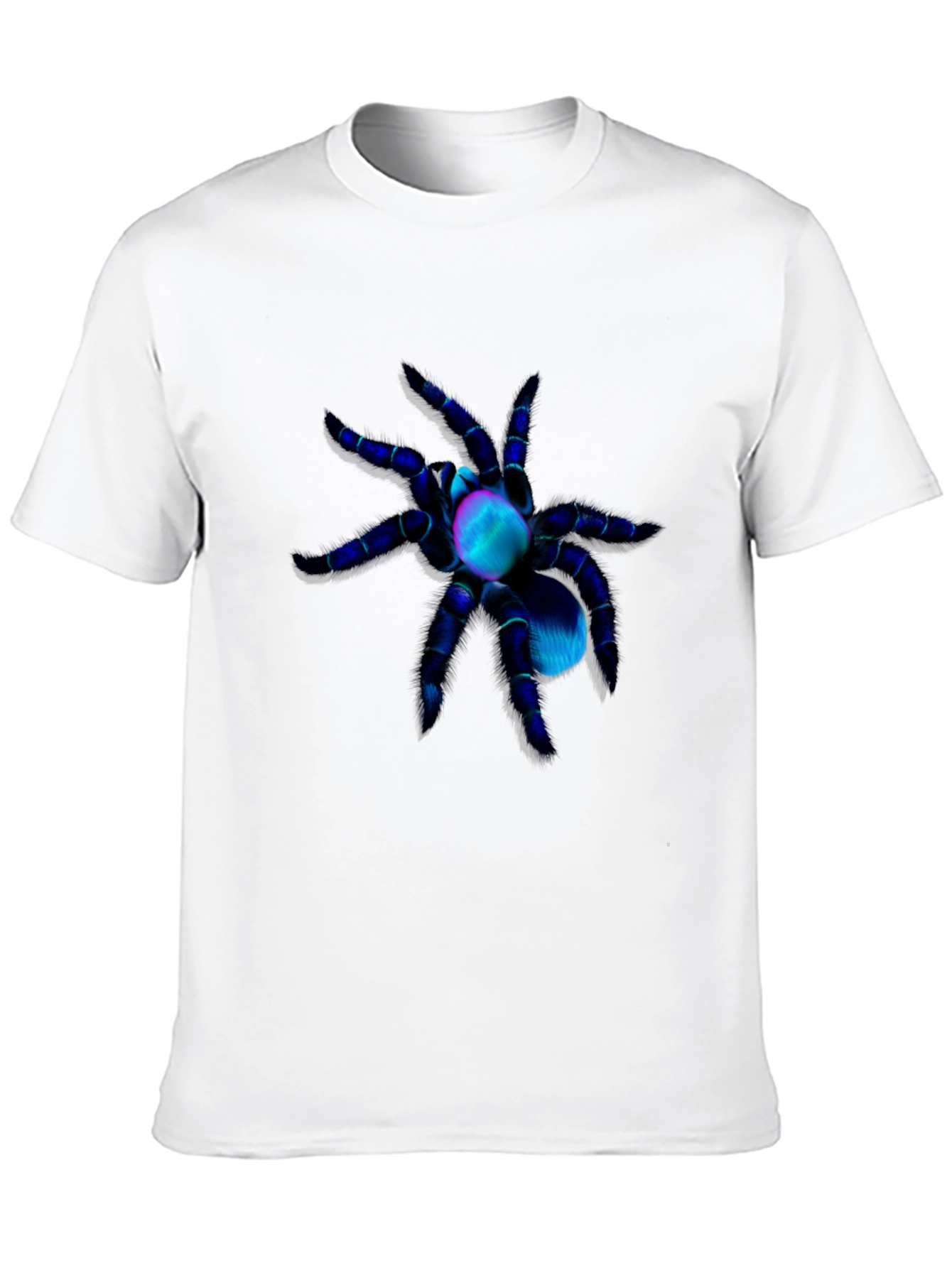 Spider Graphic Tee - Mens Black Short Sleeve