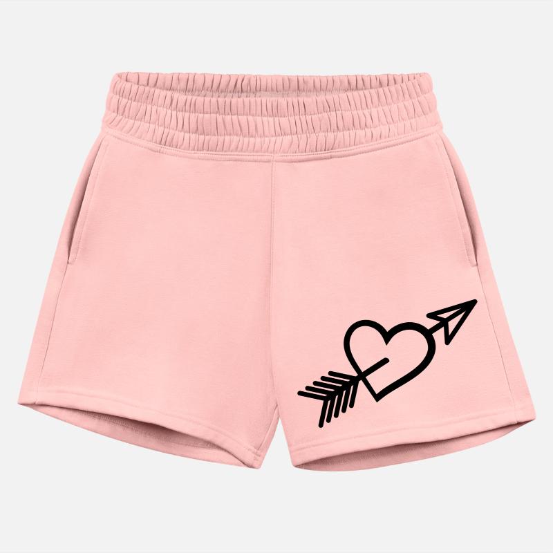 In love arrow shot through