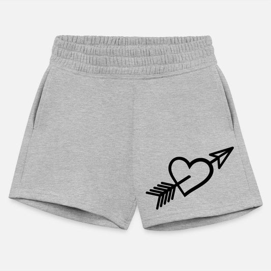 In love arrow shot through