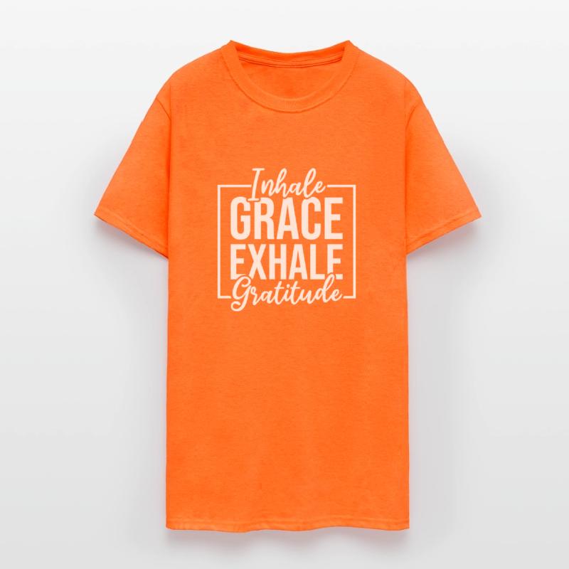 Inhale Grace Exhale Gratitude Inspirational Quote