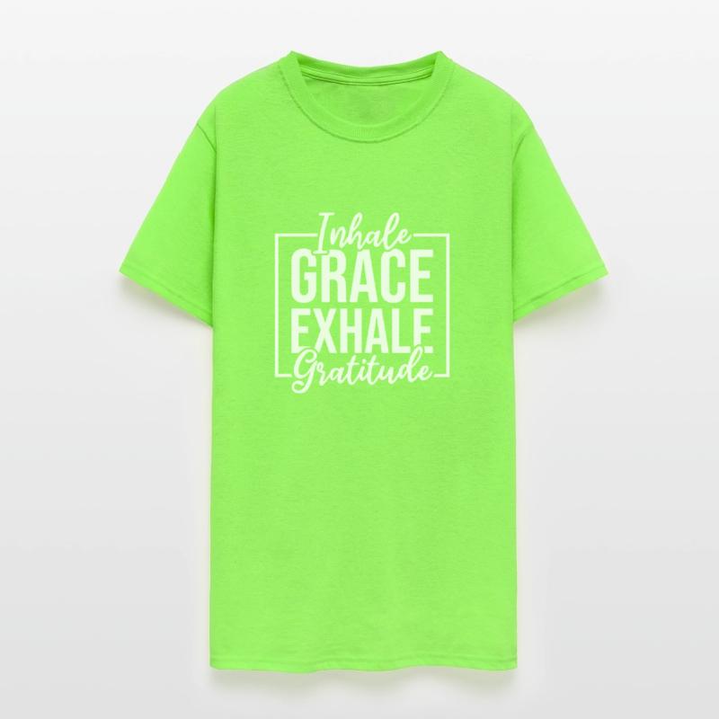Inhale Grace Exhale Gratitude Inspirational Quote