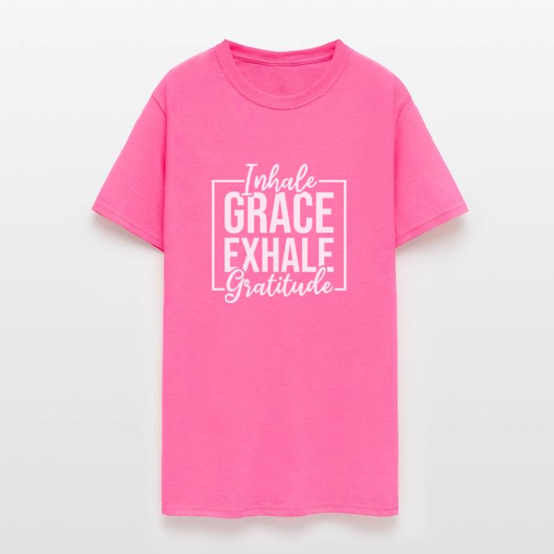 Inhale Grace Exhale Gratitude Inspirational Quote