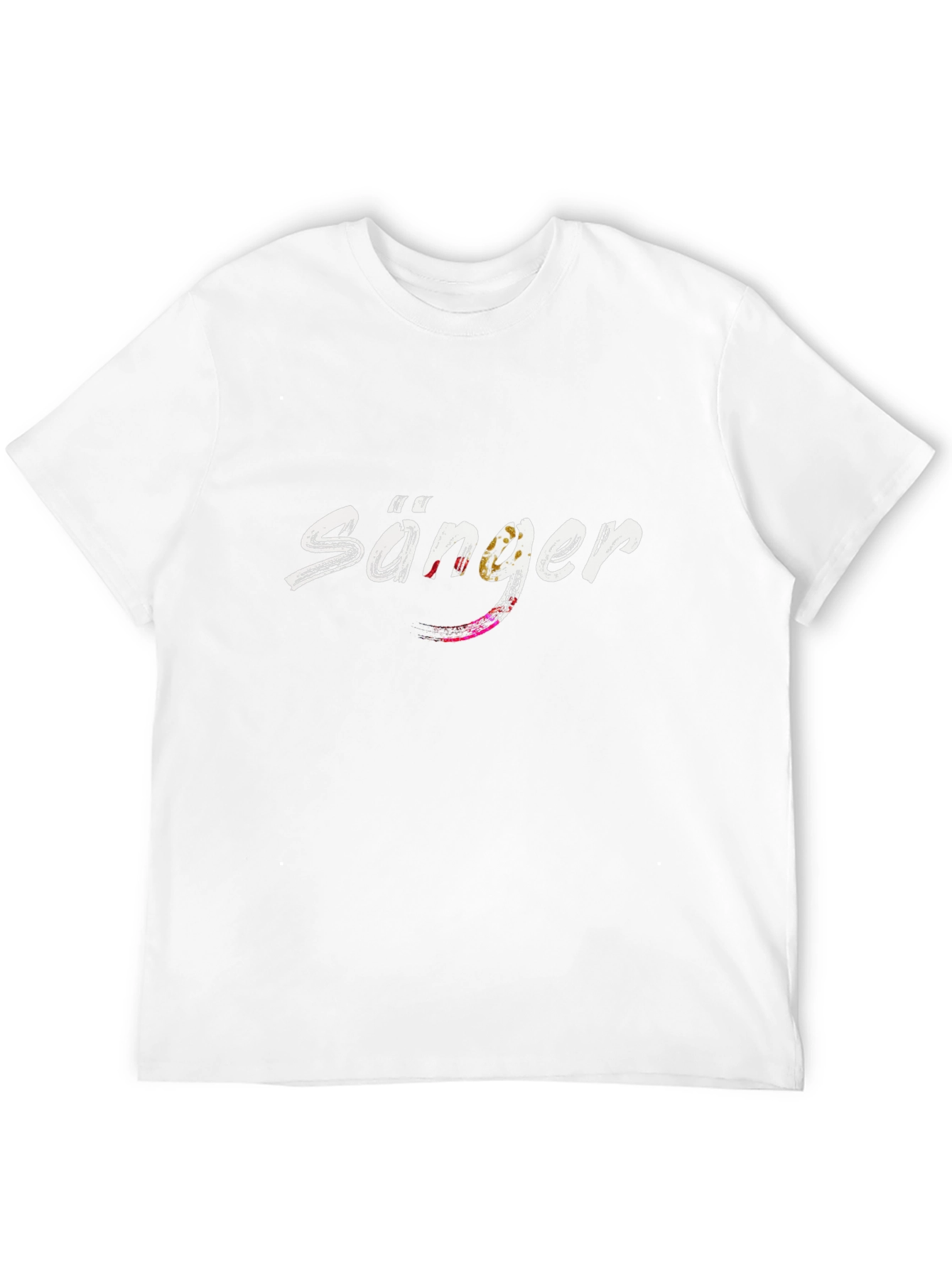 Sänger Black T-Shirt - German Singer Pride