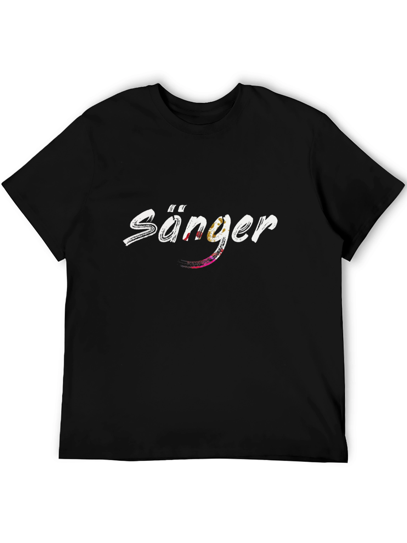 Sänger Black T-Shirt - German Singer Pride