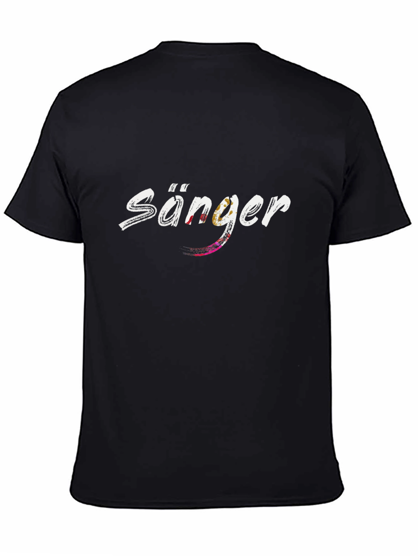 Sänger Black T-Shirt - German Singer Pride