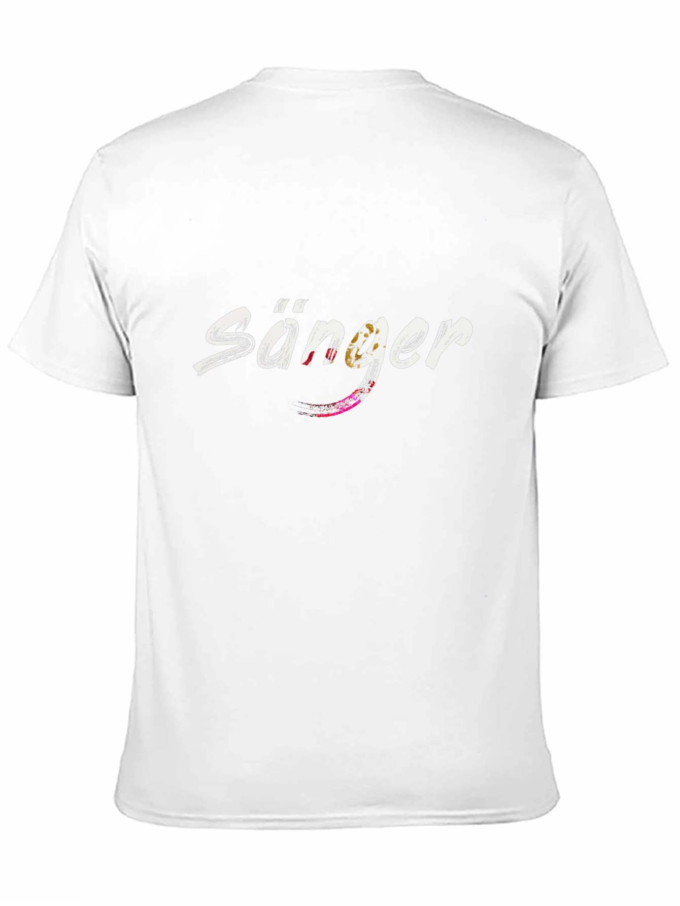 Sänger Black T-Shirt - German Singer Pride