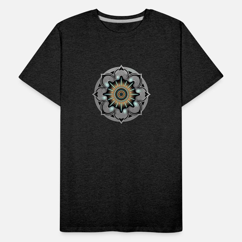 Intricate Mandala with Sunburst Patterns for
