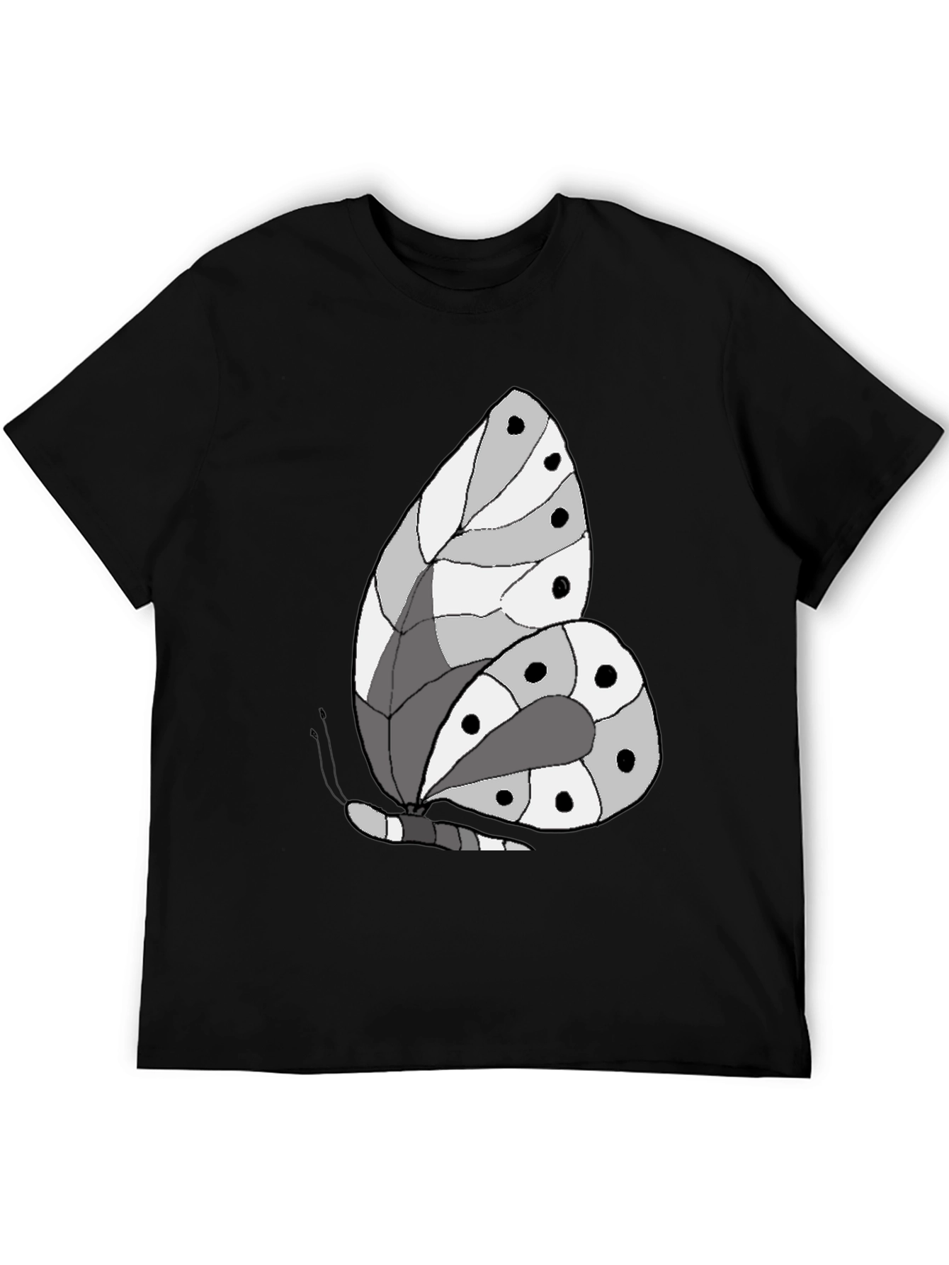 Butterfly Graphic Tee - Soft Cotton Blend Shirt