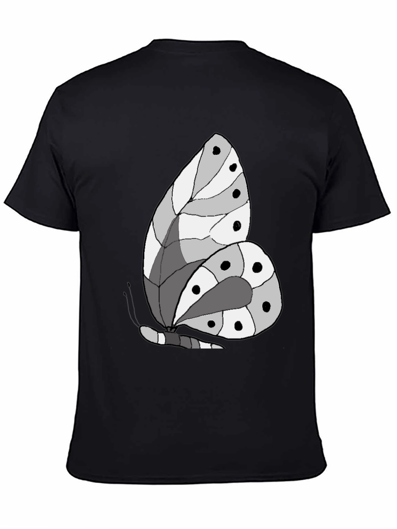 Butterfly Graphic Tee - Soft Cotton Blend Shirt
