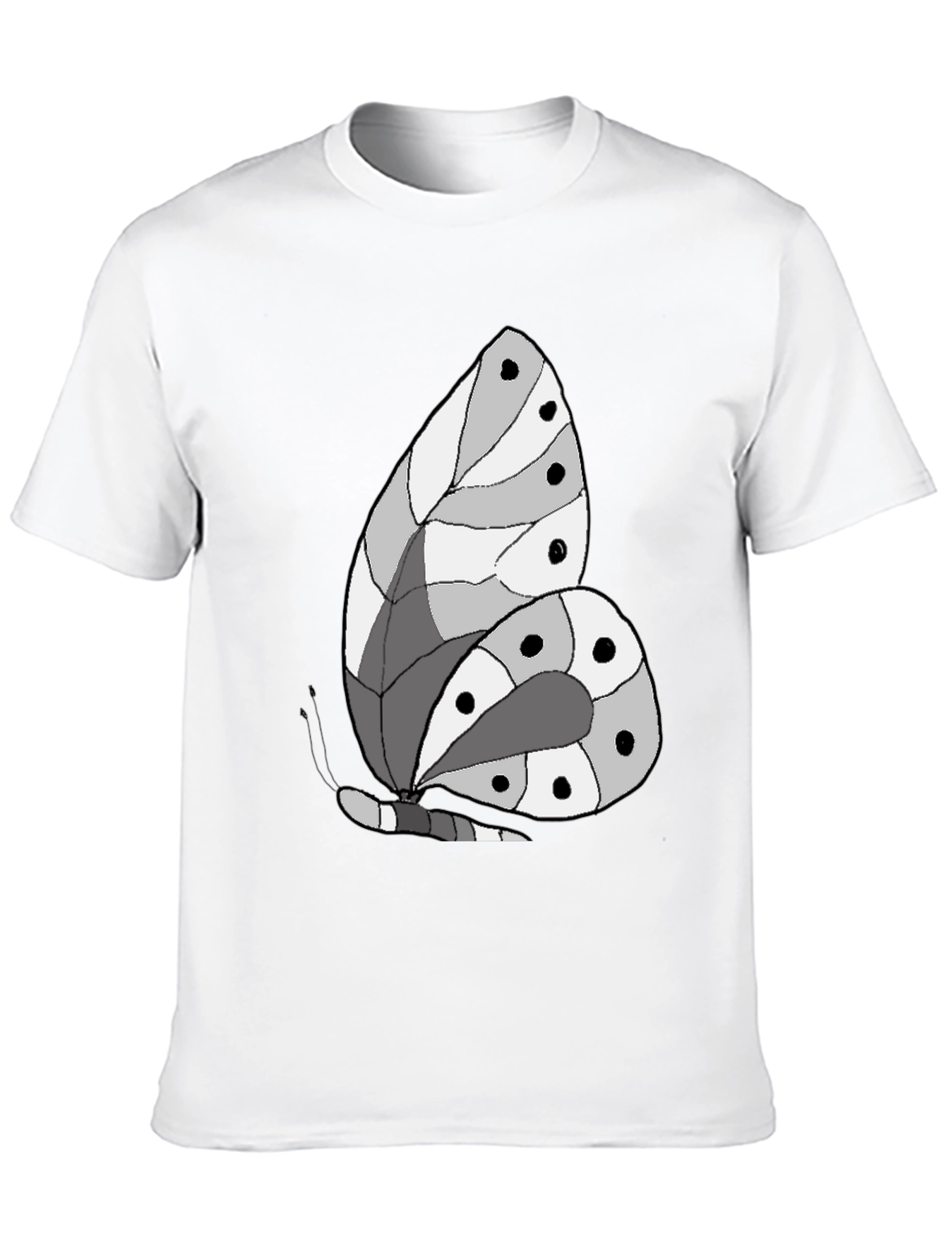 Butterfly Graphic Tee - Soft Cotton Blend Shirt