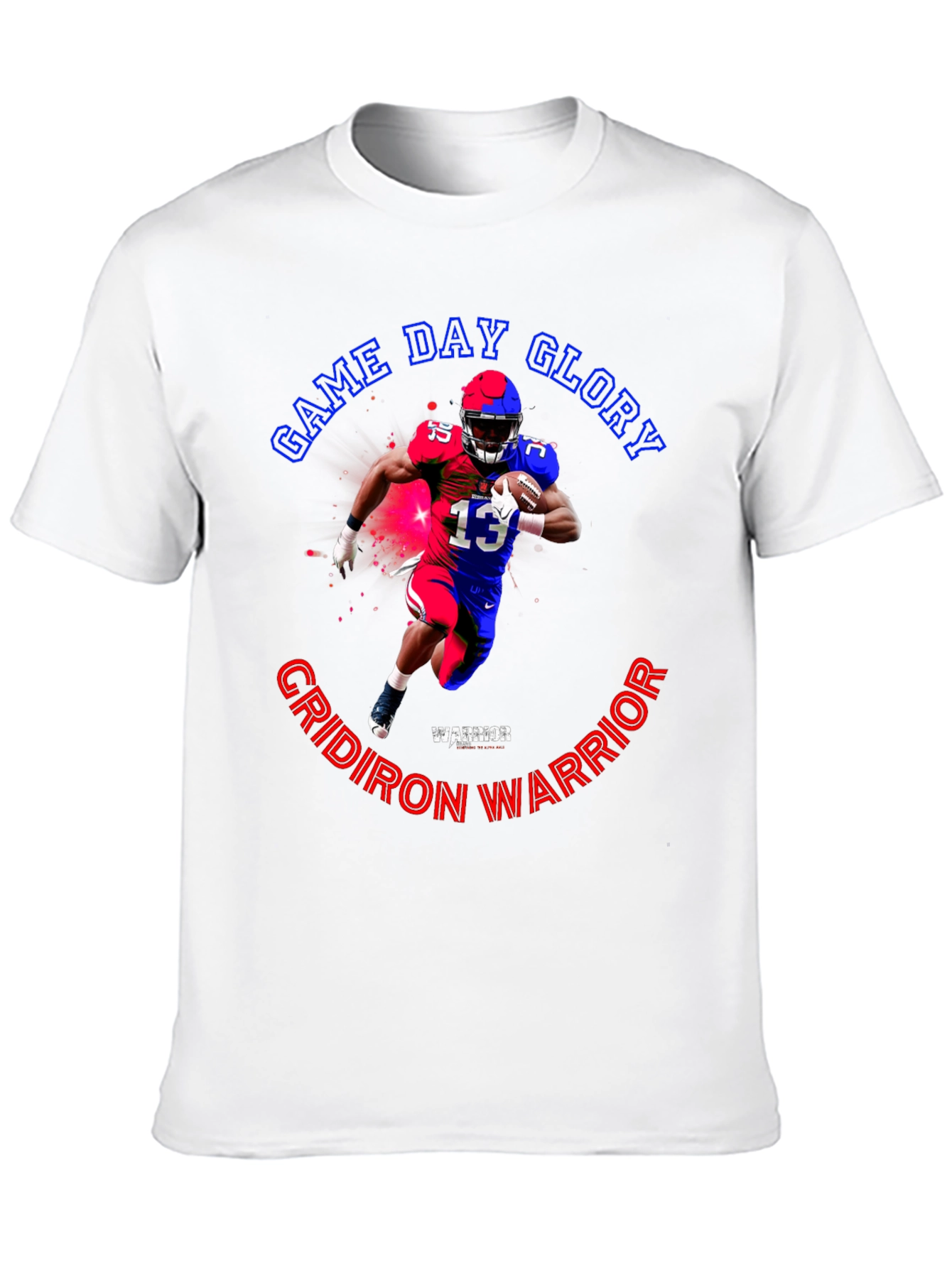 Game Day Glory Football Warrior T-Shirt
