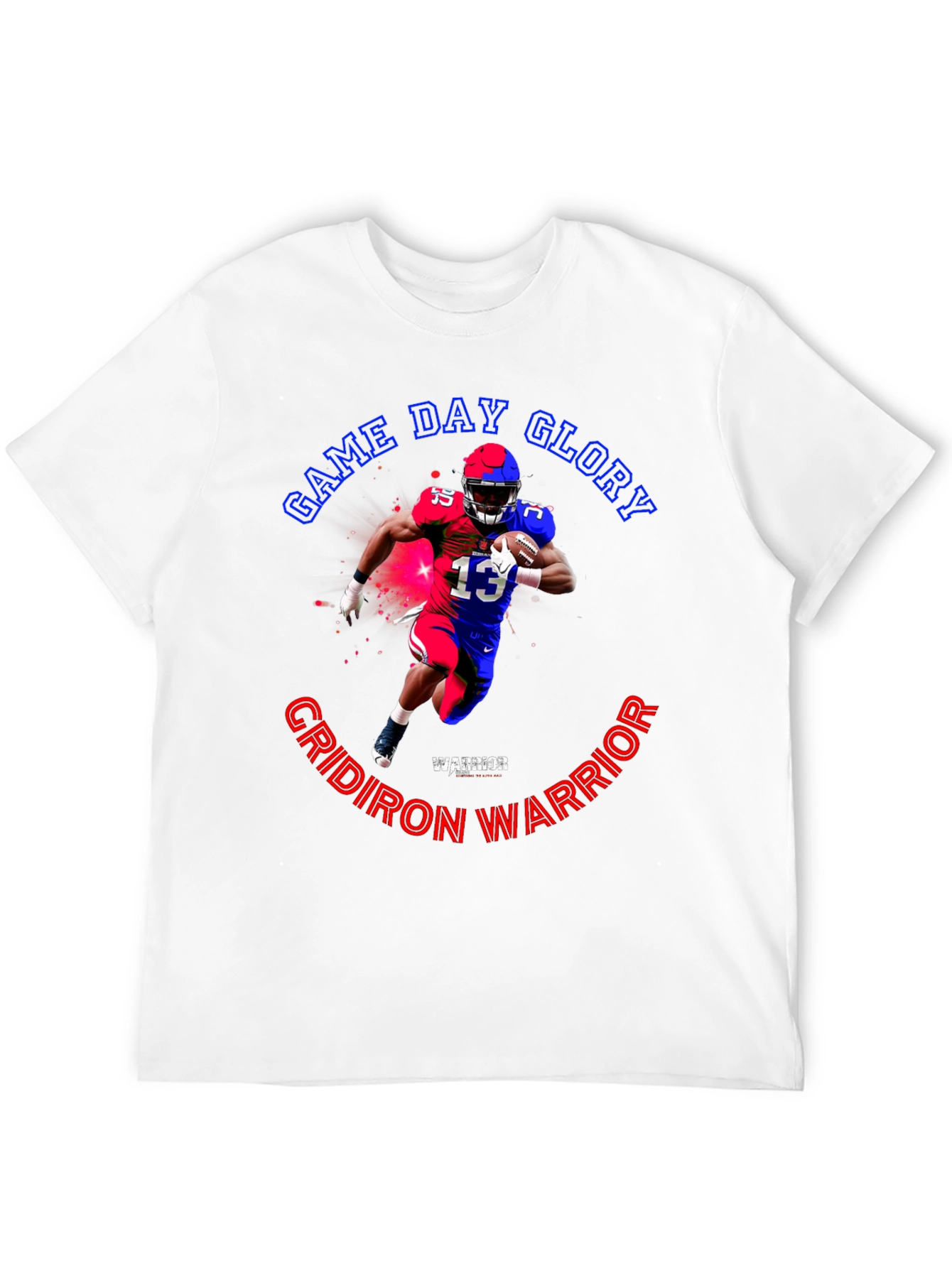 Game Day Glory Football Warrior T-Shirt