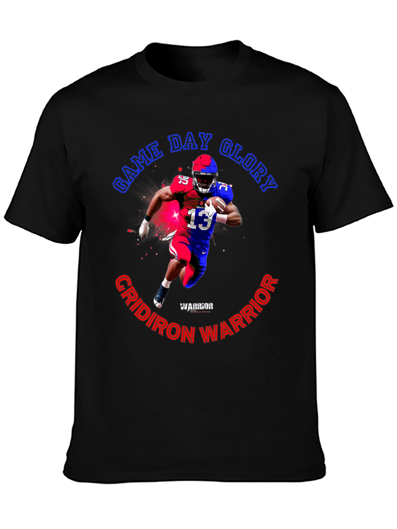 Game Day Glory Football Warrior T-Shirt