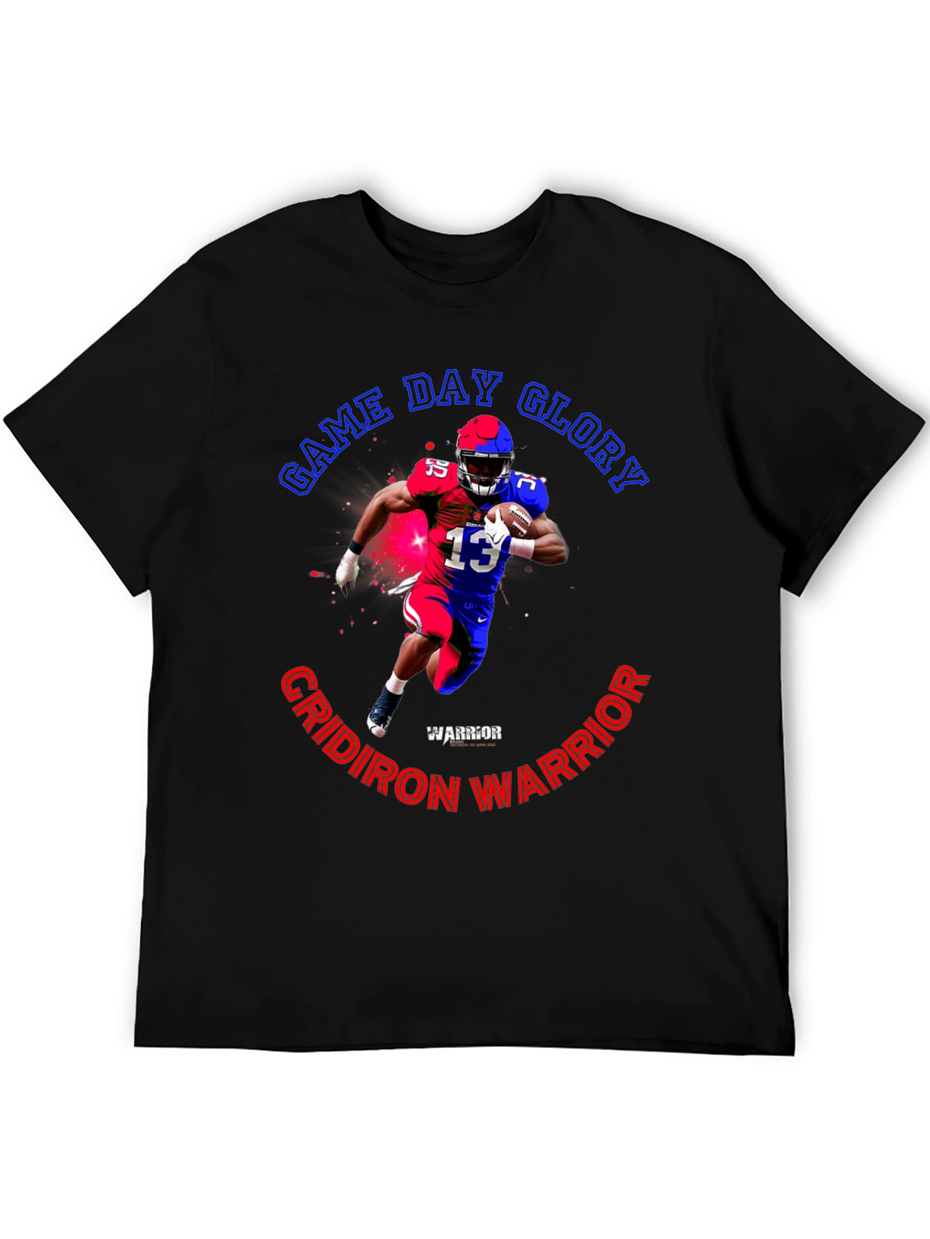 Game Day Glory Football Warrior T-Shirt