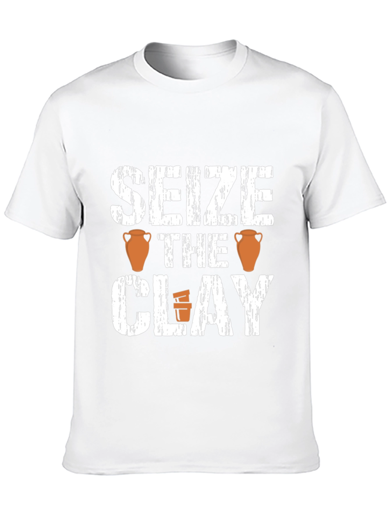 Seize the Clay Black T-Shirt Pottery Lover