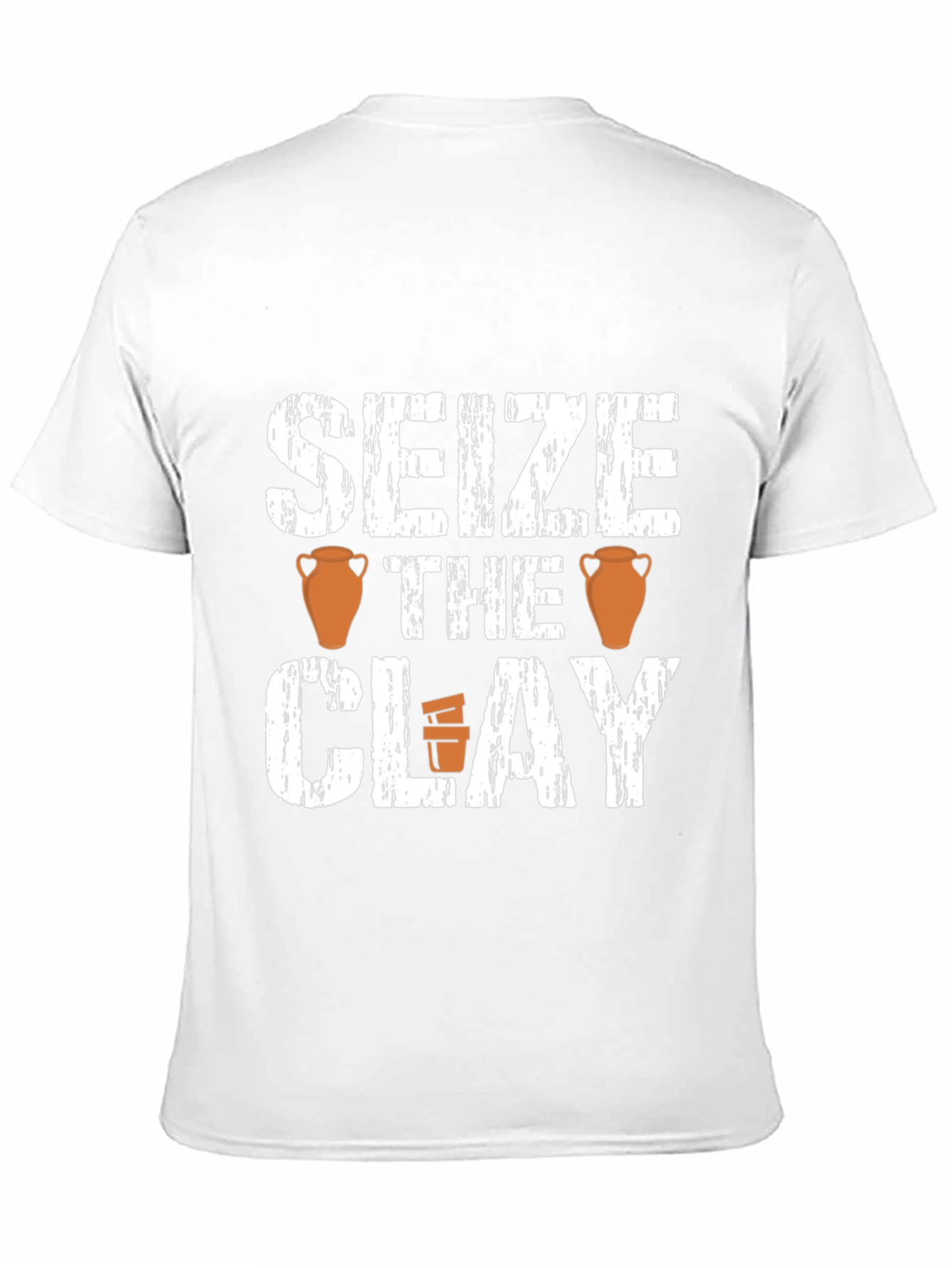 Seize the Clay Black T-Shirt Pottery Lover