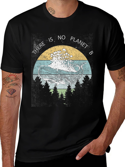 Eco-Conscious No Planet B Graphic Tee