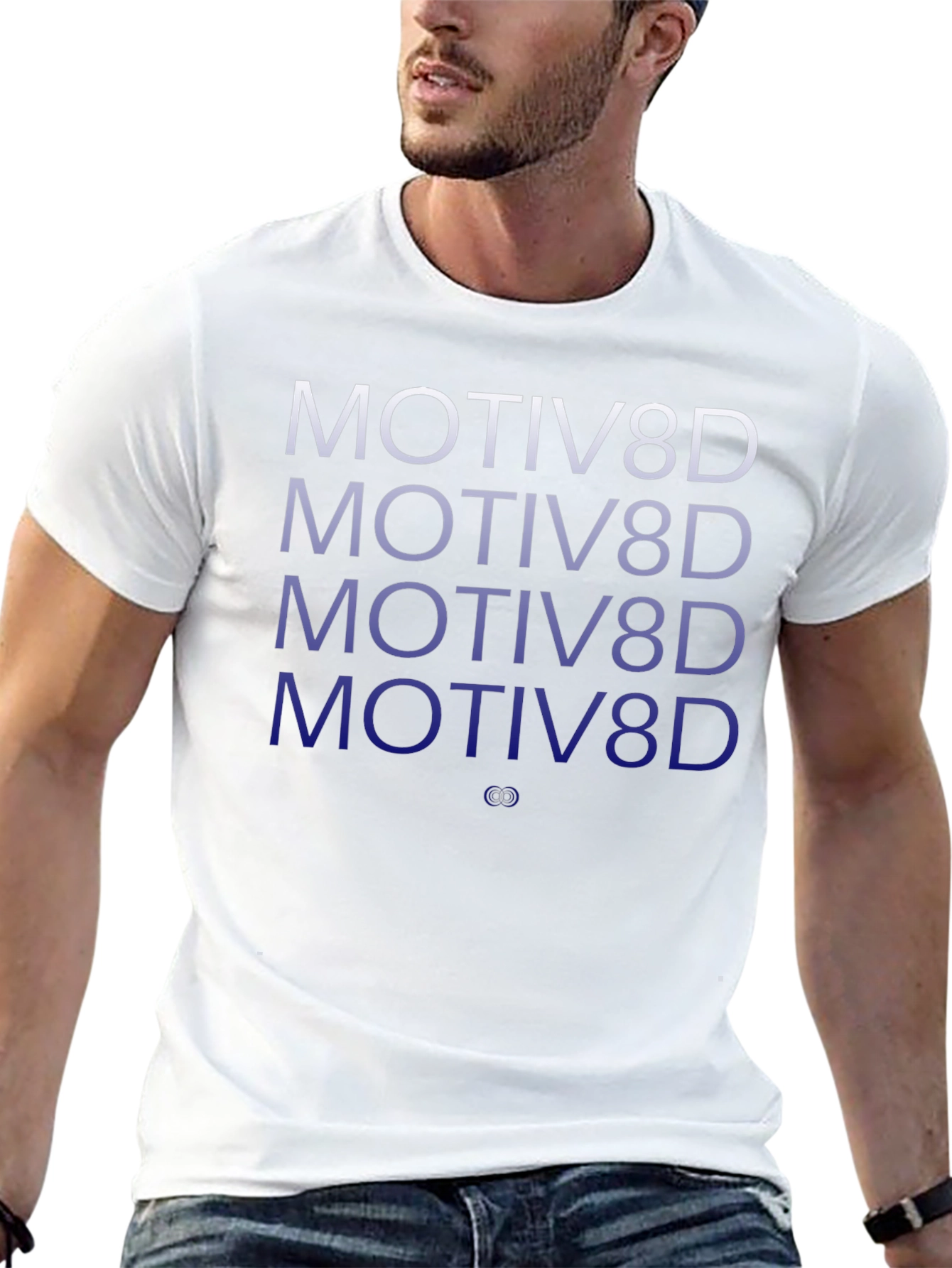 MOTIV8D T-Shirt - Gradient Design