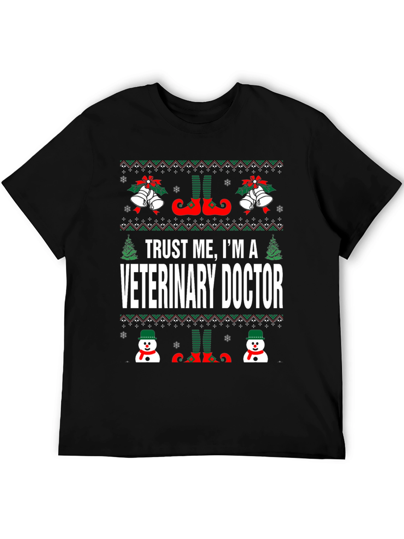 Veterinary Doctor Christmas T-Shirt