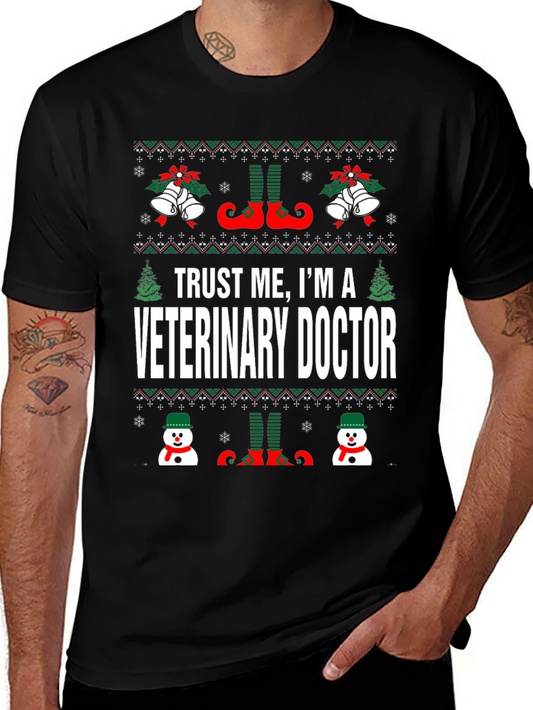 Veterinary Doctor Christmas T-Shirt