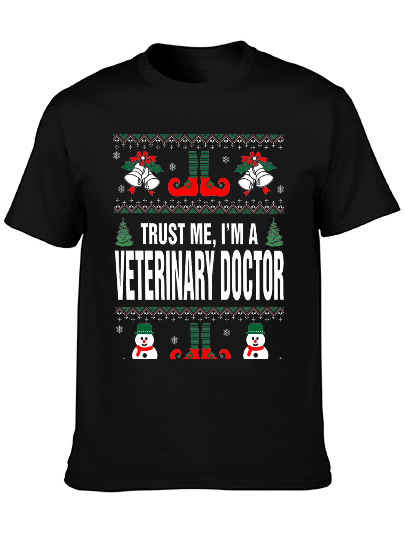 Veterinary Doctor Christmas T-Shirt
