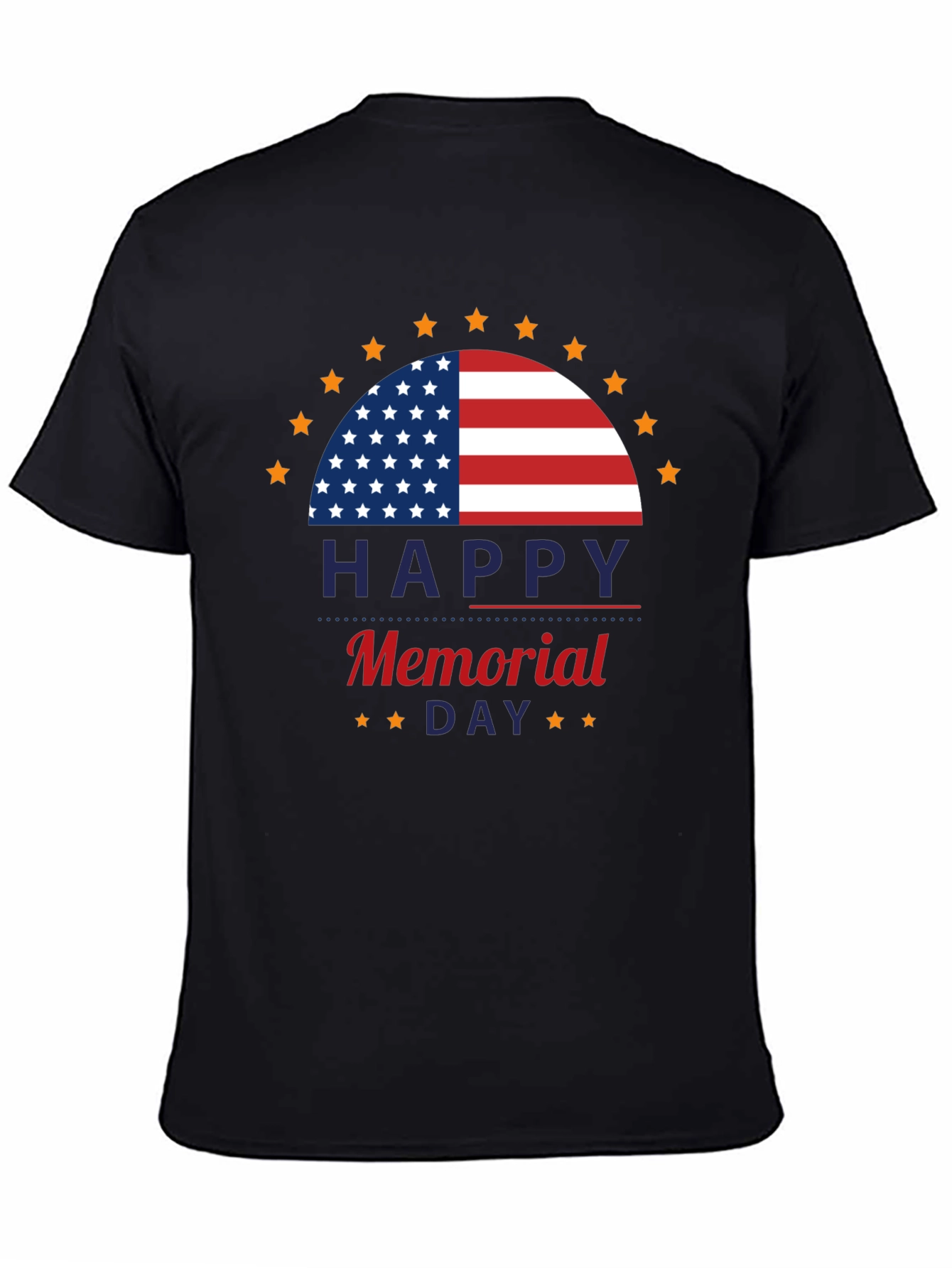 Memorial Day T-Shirt - Patriotic USA Design