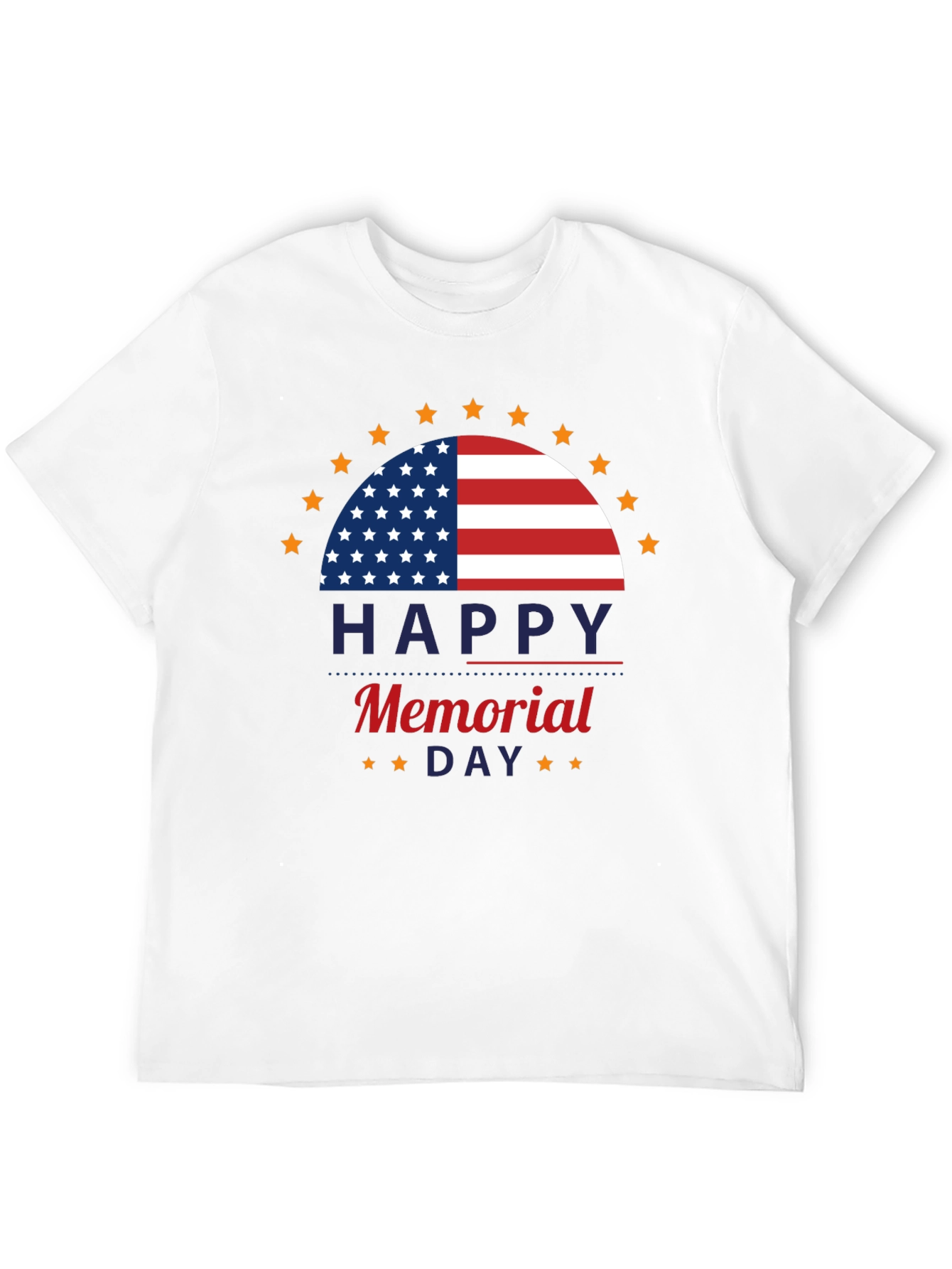 Memorial Day T-Shirt - Patriotic USA Design