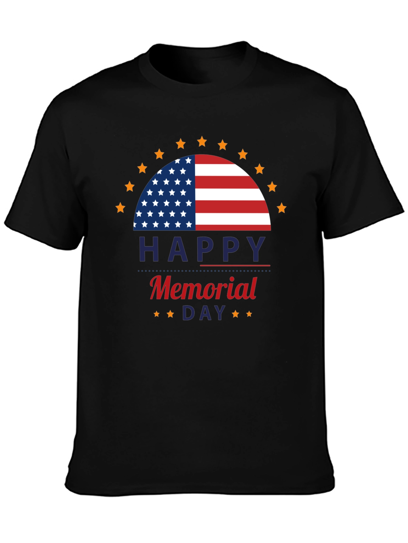 Memorial Day T-Shirt - Patriotic USA Design