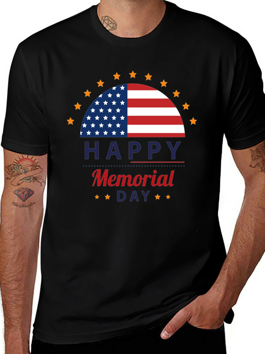 Memorial Day T-Shirt - Patriotic USA Design