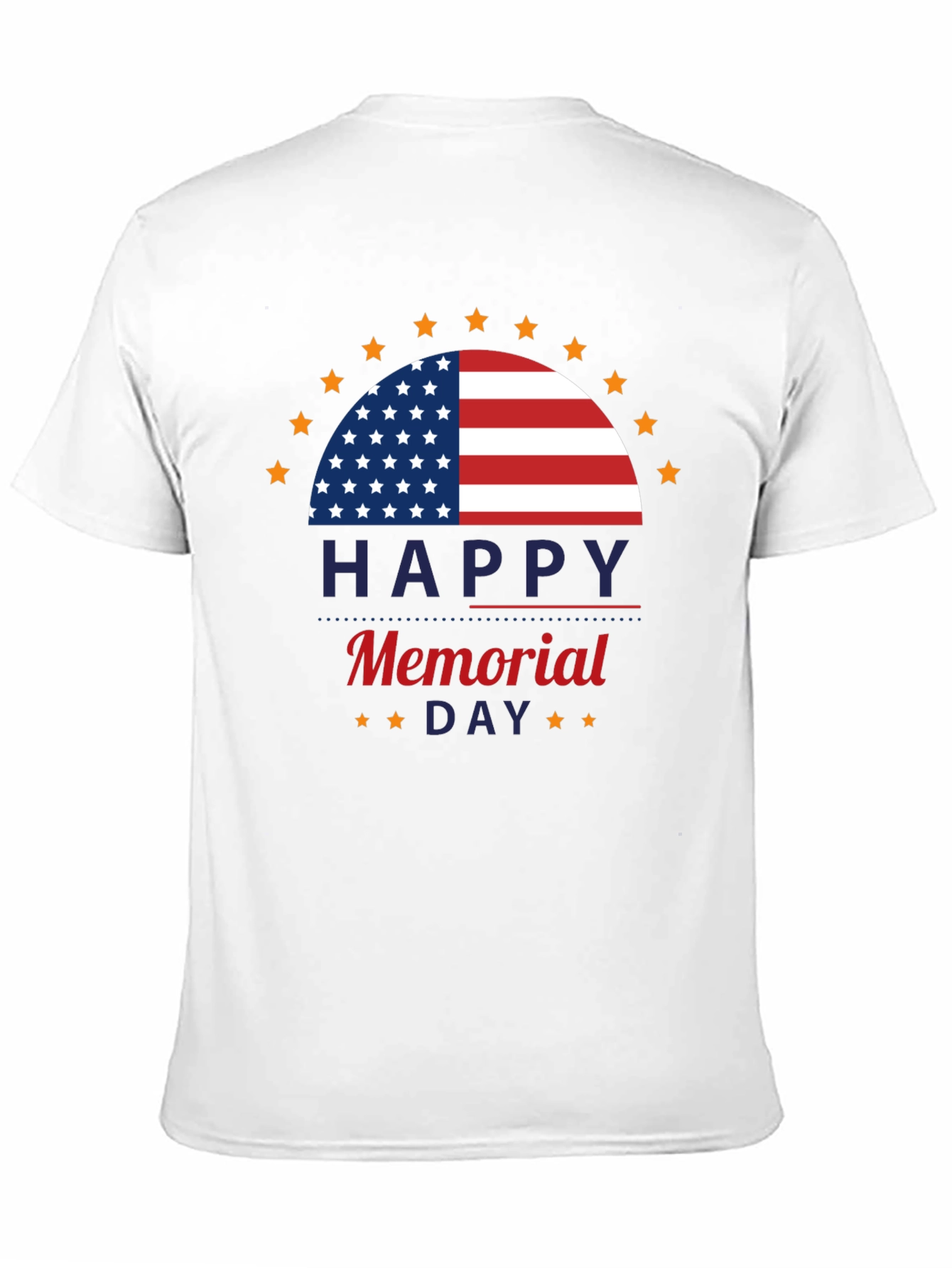 Memorial Day T-Shirt - Patriotic USA Design