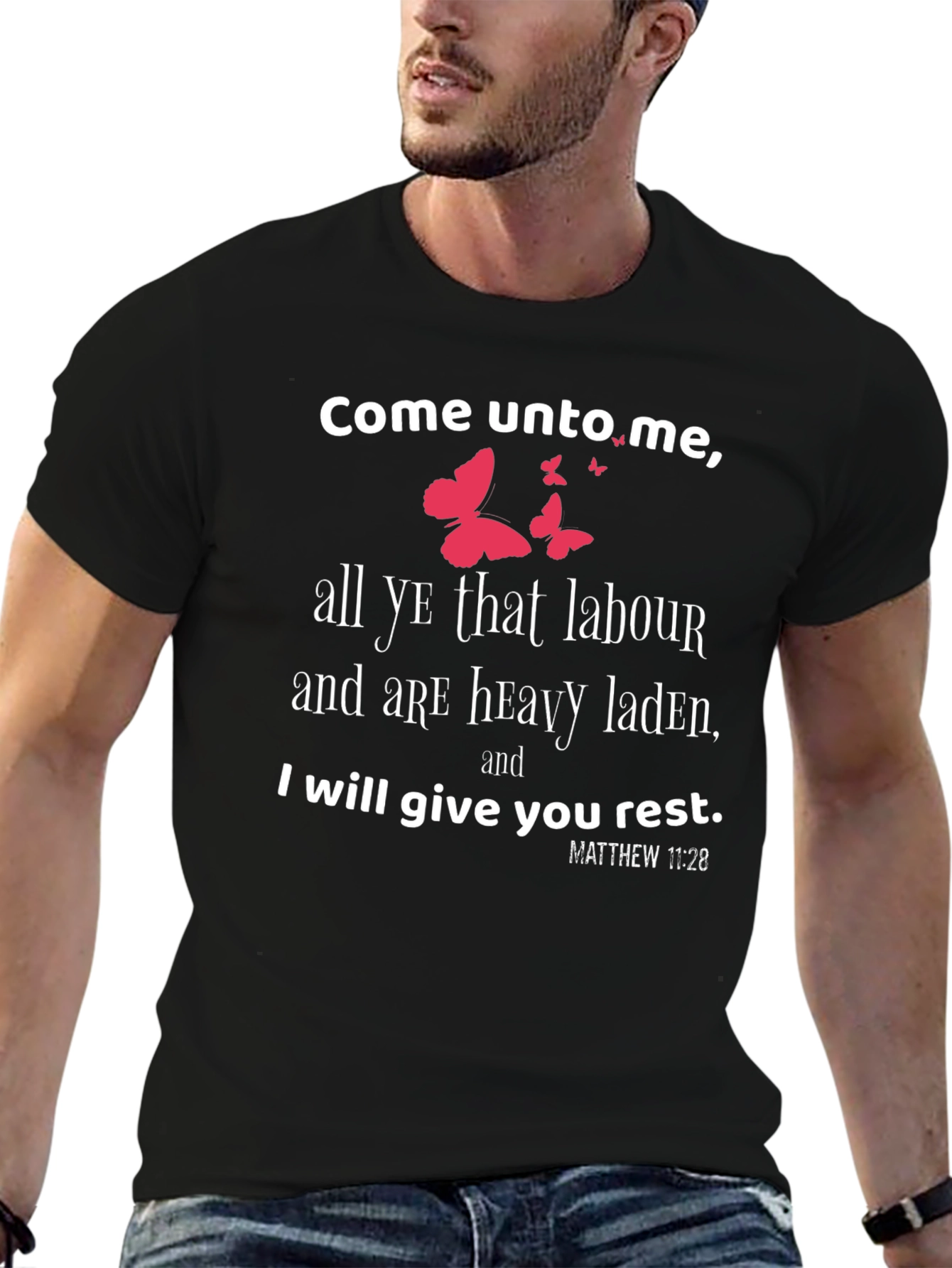 Come Unto Me T-Shirt | Christian Apparel
