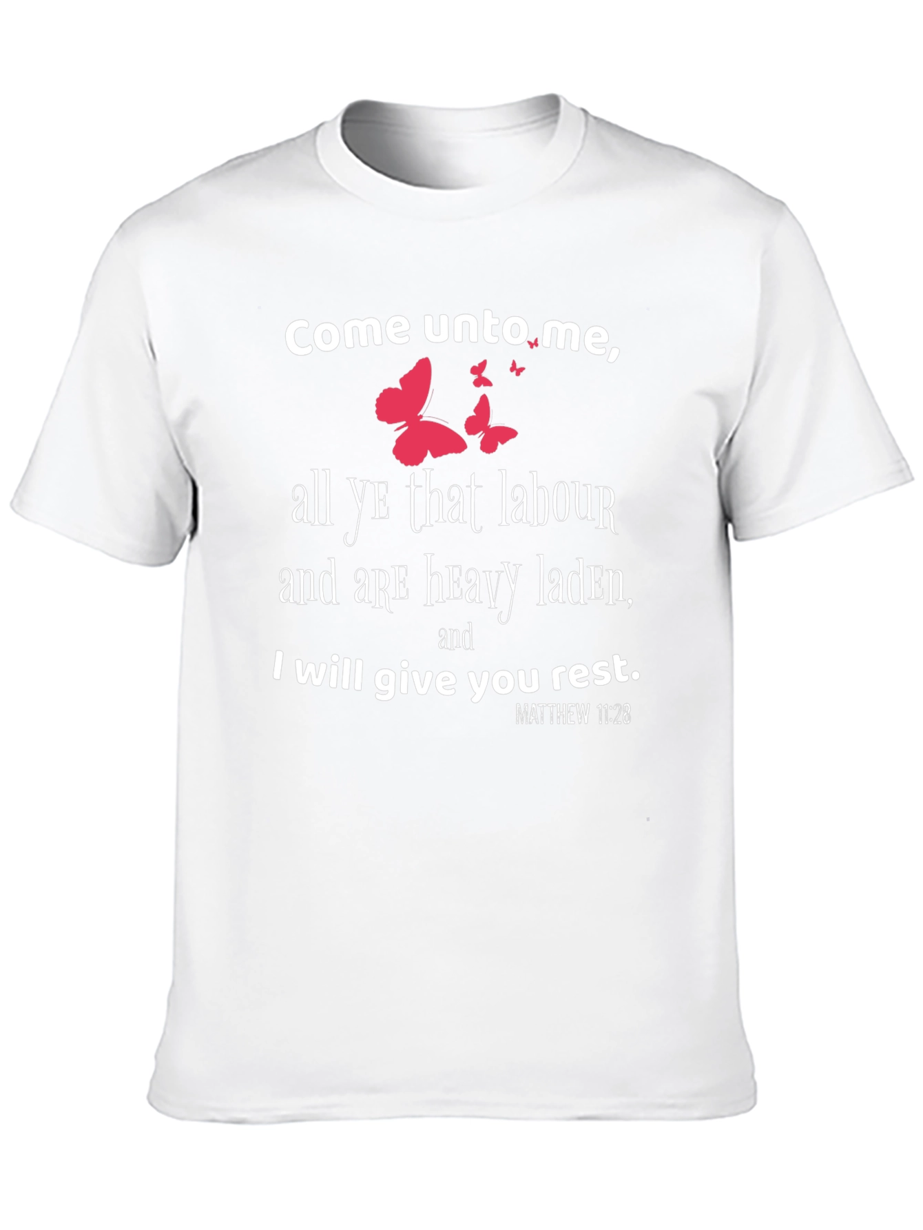 Come Unto Me T-Shirt | Christian Apparel