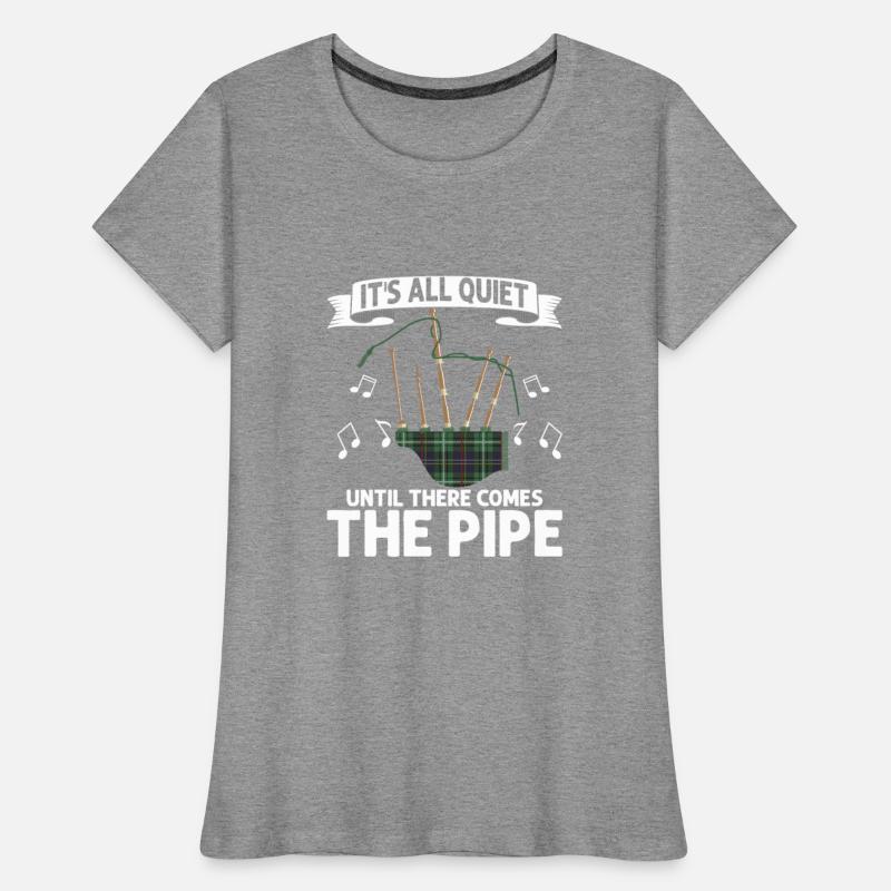 It's All Quite Until There Comes The Pipe Bagpiper