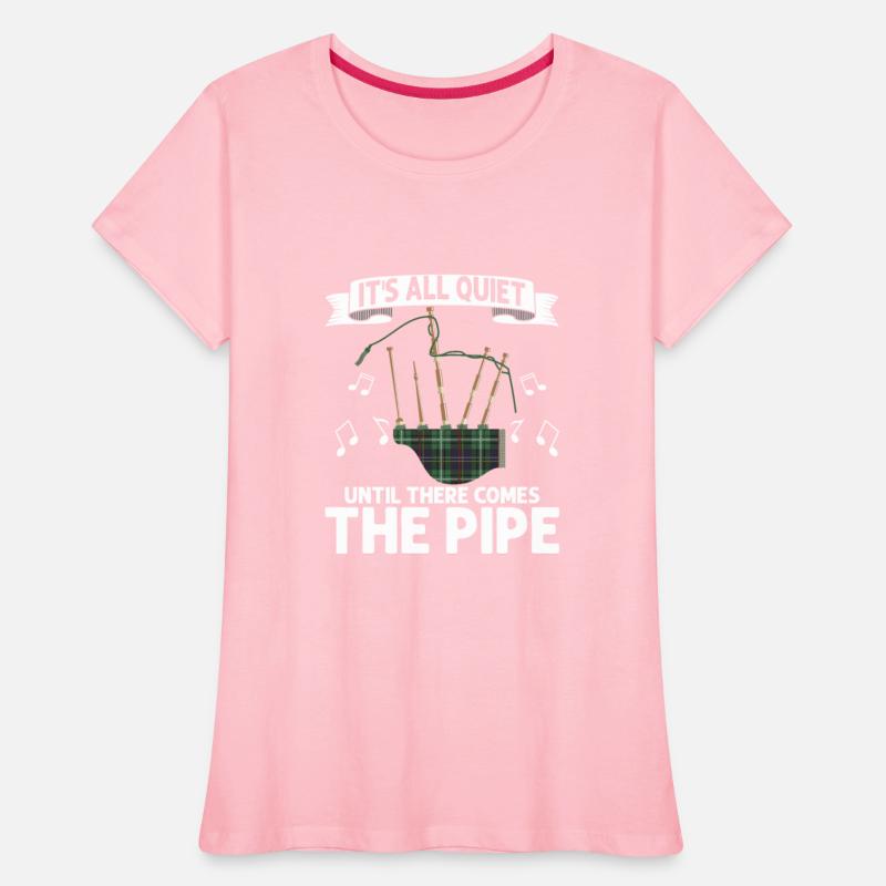 It's All Quite Until There Comes The Pipe Bagpiper