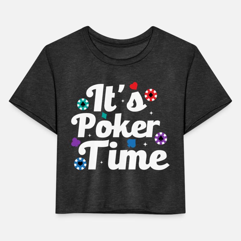 It's Poker Time Gambling Card Player