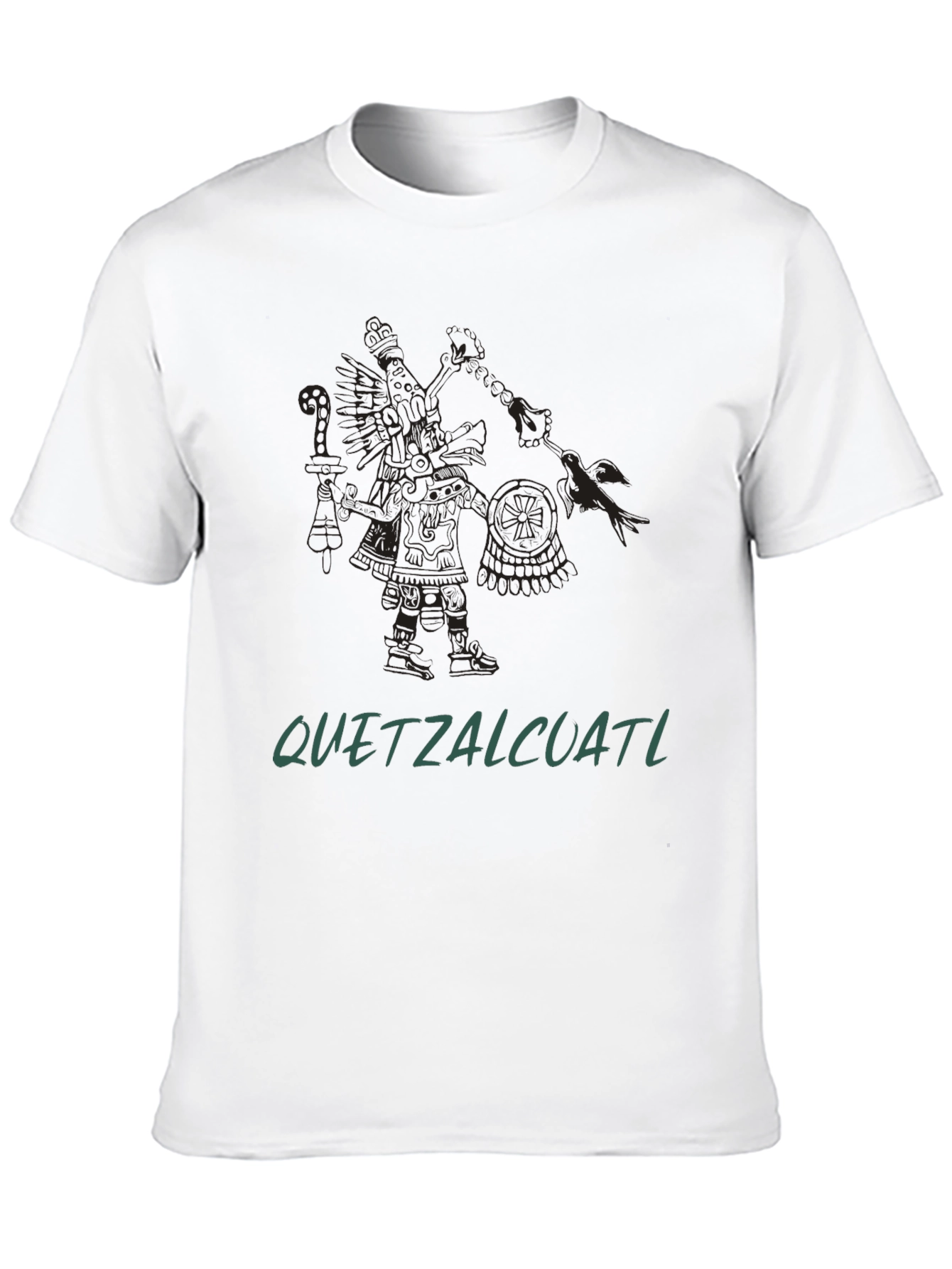 Quetzalcoatl T-Shirt - Aztec Serpent God Tee