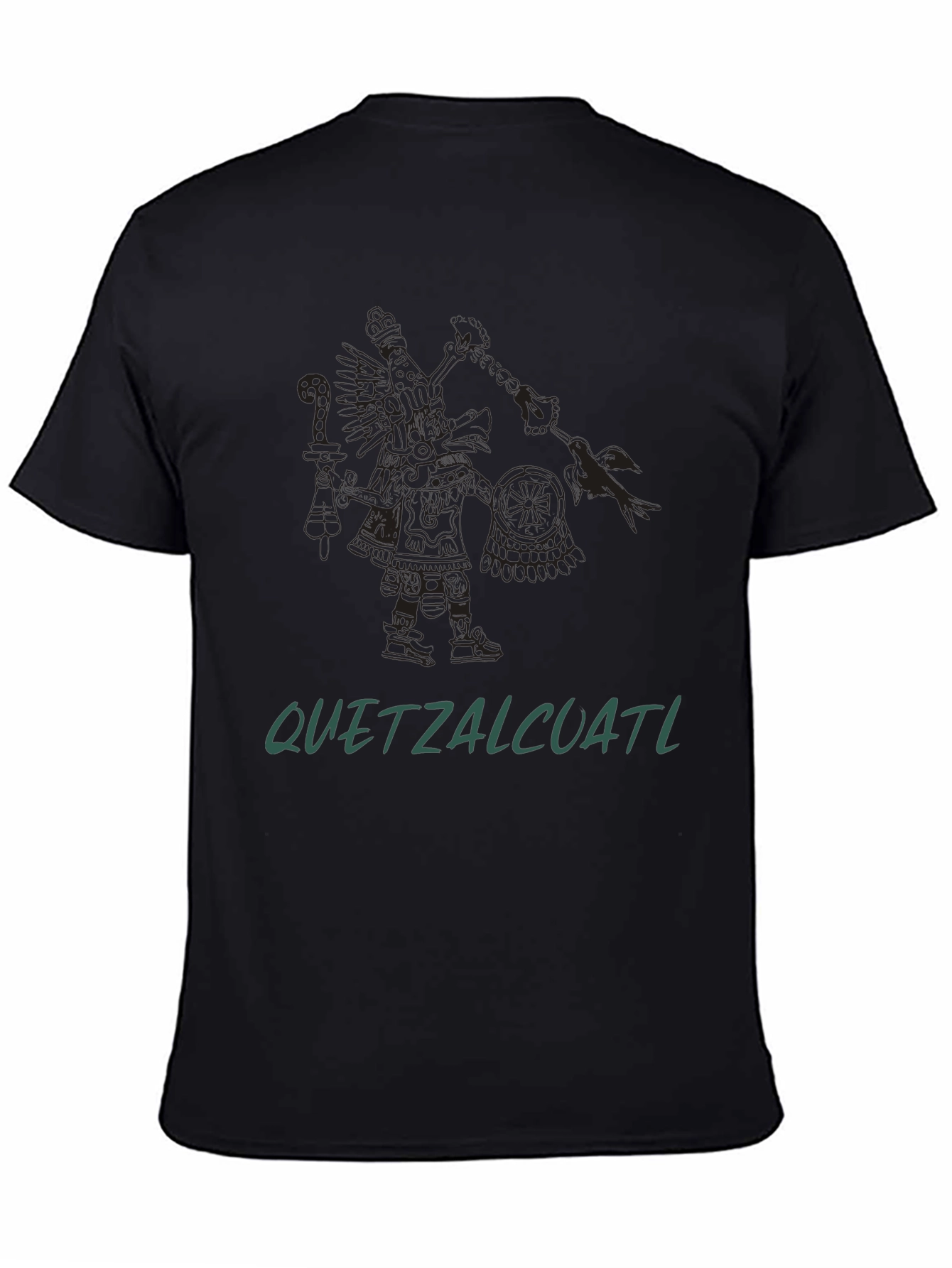 Quetzalcoatl T-Shirt - Aztec Serpent God Tee