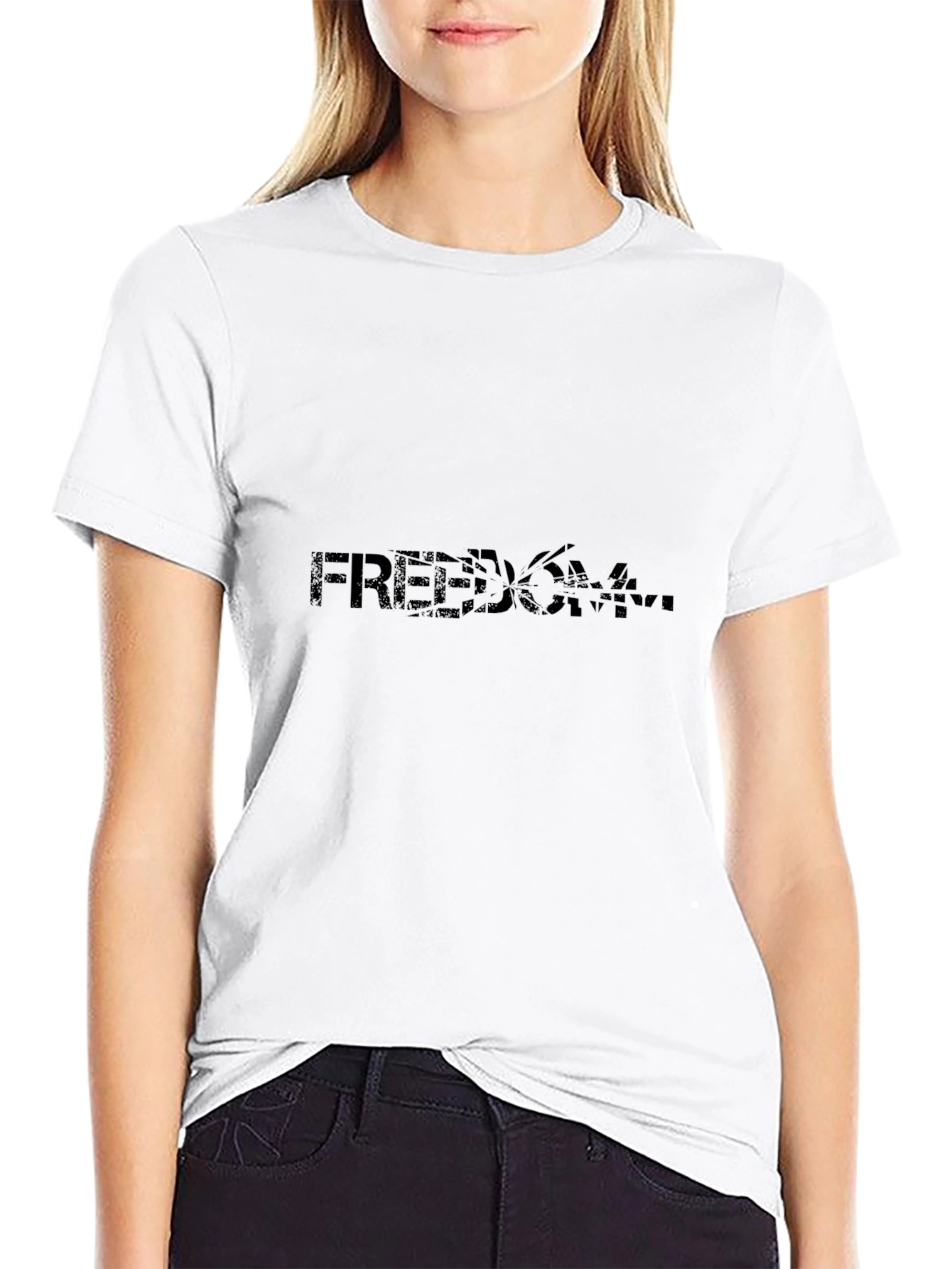 Freedom Graphic Tee - Black