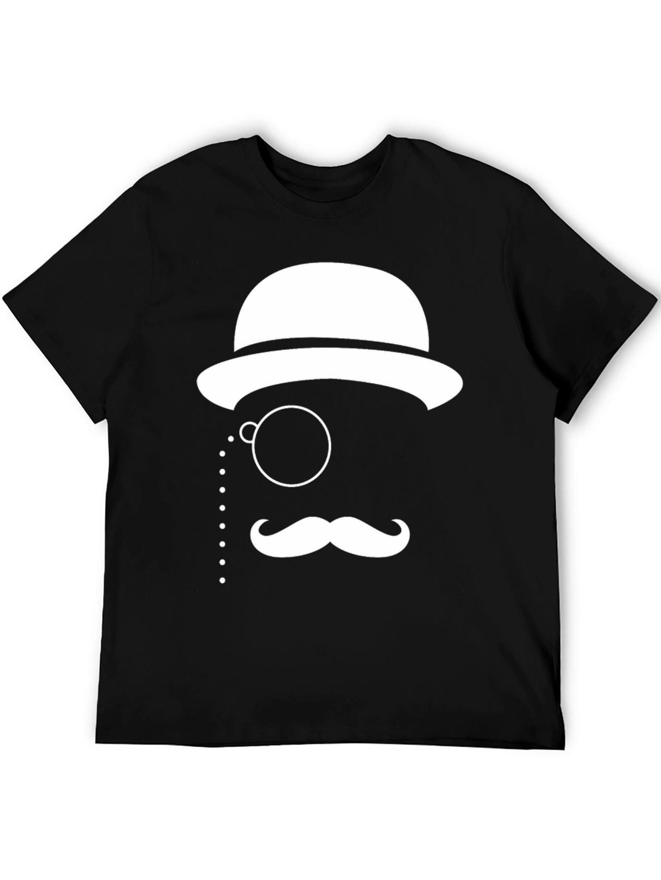 Monocle Man Graphic Tee - Unique Style